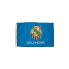 Drapeau de l'indépendance Drapeau de l'Oklahoma en nylon avec cap et œillets, 3' x 5'-Drapeau de 3 pi x 5 pi, nylon solide, construction extérieure durable