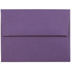 JAM Paper A2 Invitation Envelopes, 4.38 x 5.75, Dark Purple, 100 Pack (563912506g)-Dark purple