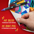 Sharpie Creative Markers - Water-Based Acrylic - Bullet Tip - Assorted Colours - 5 Pack-Colours that beautifully layer