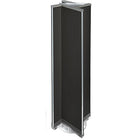Azar Displays Pegboard Display Pinwheel Spinner, 13.5" x 60", Black (700460-BLK)-Black acrylic