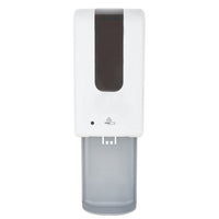Staples Wall-Mounted Automatic Hand Sanitizer Dispenser-Touchless design automatically senses hand and dispenses sanitizer