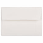 JAM Paper 4bar A1 Envelopes, 3.63 x 5 1/8, Strathmore Bright White Laid, 1000 Pack (900911330B)-Bright white
