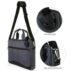 Vangoddy Wave 13" Laptop Messenger Bag - Black-8