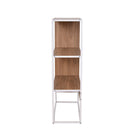 J&R Home Collection Milo Collection 3-Tier Bookshelf - IF-SH251-Dimensions: 41.49" x 11.61" x 23.62"
