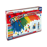 Roylco Straws & Connectors Class Set - 400 Pieces-Building Set