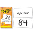 TREND enterprises, Inc. Numbers 0-100 Skill Drill Flash Cards, 101 cards-Clear, easy-to-read text on white background