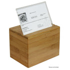 Oceanstar RB1408 Bamboo Recipe Box with Divider-6