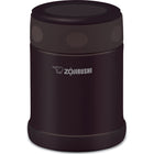 Zojirushi SW-EAE Insulated Food Jar - 12 oz. - Dark Brown-12oz vacuum insulated lunch jar