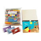 Sandtastik Peel 'N Play Sand Art Kit, 20 Designs + Sand-19 pre-cut designs and 1 do-it-yourself adhesive boards to colour and create