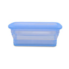 Minimal Silicone Food Storage Container - Blue - 860ml - Set of 2-Freezer, dishwasher, microwave and oven safe