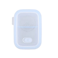 Minimal Silicone Bento Lunch Box - Clear - 900ml - Set of 2-100% food grade pure silicone