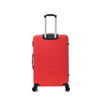 TOSCANO INTRECCIARE 30" Hardside Large Luggage - Vermred-ABS Hardshell
