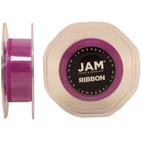 JAM PaperMD – Ruban lustré en organza, 0,88 po de largeur x 25 verges de longueur, violet, 2/paquet (807SHpu25g)-Violet