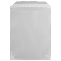 JAM Paper Foil Envelopes with Self Adhesive Closure, 6.25 x 7.88, Open End, Silver, 100 Pack (01323303B)-Silver