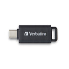 Verbatim 64GB USB 3.2 Gen 1 Flash Drive - Black-USB 3.2 Gen 1