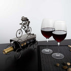 Présentoir à vin cycliste, fer 66176DF-4