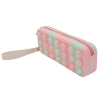 Gry Mattr Kids Eyeglasses Case - Pop It        -Pink zipper fastener