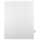 Mark Maker – Onglets séparateurs juridiques blancs, 1/25 onglets, format lettre, sans trous, numéro 171, 25/paquet-Onglets séparateurs blancs, 1/25 onglets