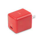 LOGiiX Power Cube Mini 30W PD Wall Charger (2022) - Red-The compact & colorful Power Cube Mini charges smartphones up to 3x faster