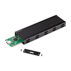 Startech USB-C 10Gbps to M.2 NVMe or M.2 SATA SSD Enclosure - Portable External SSD Aluminum Case-MTBF: 112,000 Hours