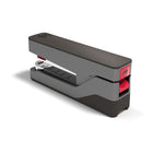 TRU RED Premium Half-Strip Desktop Stapler - 30-Sheet Capacity - Grey/Red-Can staple up to 30 sheets at a time