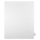 Mark Maker – Onglets séparateurs juridiques blancs, 1/25 onglets, format lettre, sans trous, numéro 73, 25/paquet-Onglets séparateurs blancs, 1/25 onglets