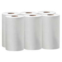 WypAll GeneralClean X60 Multi-Task Cleaning Cloths - Small Roll - Strong and Absorbent Towels - White - 6 Pack-130 Sheets/Roll, 6 Rolls of WypAll GeneralClean X60 Multi-Task Cleaning Cloths/Case, 780 Sheets/Case