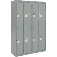 Assembled Clean Line Economy Lockers, Fj158-Number of Tiers - 2