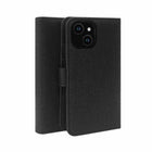 Blu Element Folio 2 in 1 MagSafe iPhone 16e/15/14/13 Case - Black-Dimensions: 7.76" L x 4.76" W x 0.98" H