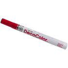 JAM Paper Marvy Uchida Fine-Line Opaque Paint Markers - Crimson Lake Red - 5 Pack (7665893g)-Dimension: 5.5"H x 0.4"W x 0.4"D