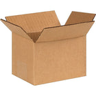 Staples – Boîte d’expédition en carton ondulé – 6 po L x 4 po l x 4 po H – paquet de 25-Papier kraft brun