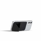 MOFT Snap-On Magnetic MagSafe Compatible Phone Wallet Stand for iPhone - Black-Premium vegan black leather
