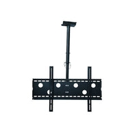 TygerClaw Tilting Flat-Panel TV Ceiling Mount, 42" - 70", (CLCD104BLK)-Large size tilt ceiling mount