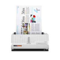 Epson RapidReceipt RR-400W Wireless Duplex Compact Desktop Receipt and Document Scanner - White-Scan, copy