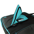 Vangoddy 15.6" Laptop Messenger Bag - Aqua-Top dual zip-around closure
