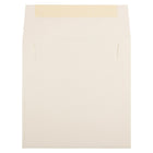 JAM Paper 8.5 x 8.5 Square Envelopes, Strathmore Natural White Wove, 100 Pack (191283g)-Size: 8 1/2" x 8 1/2"