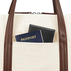 Samsonite - Virtuosa Sac de Voyage 14,1 po - Blanc Cassé-La pochette de rangement avant comprend un porte-clés pour fixer et organiser vos effets personnels
