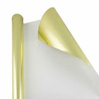 JAM Paper Gift Wrap - Metallic Wrapping Paper - 25 sq. ft. - Gold Foil-The perfect square footage for quickly and easily wrapping your presents