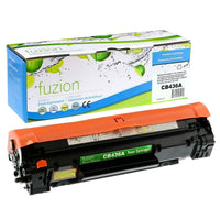 fuzion - HP 36A (CB436A) Cartouche De Toner Compatible - Rendement Standard - Noir-Couleur d'encre: Noir