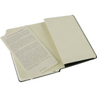 Moleskine Classic Black Hard Cover Pocket Ruled Notebook, 3-1/2" x 5-1/2"-Ruled format