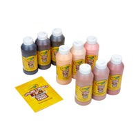 Crayola Colours of The World Washable Paint - 8 oz - 9 Pack-Crayola paints: these skin tone paints are perfect for use at home or in the classroom. Our non-toxic formulas make them safe for artists of all ages. Plus, crayola kids' paints & paint sets are available in tempera, glitter, neon, watercolour, and good, old-fashioned fingerpaints!