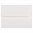 JAM Paper A2 Invitation Envelopes, 4.38 x 5.75, Strathmore Bright White Laid, 250 Pack (99118H)-Bright white laid Strathmore envelope