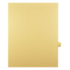 Mark Maker Legal Tabs - Letter Size - Buff - 1/25th cut - 25 tabs per package - 5 packages Pack - Number 142-Buff Single Tabs