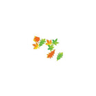 Roylco 9" x 7" Colour Diffusing Craft Paper Leaves Shape, 240 Pack (R-2442)-Dimensions: 9"L x 7"W