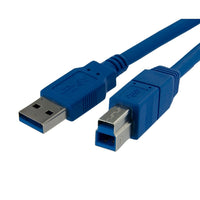 StarTech SuperSpeed USB 3.0 Cable A to B, M/M, 3 Ft.-Replace worn-out or missing USB cables with this high quality, 3ft SuperSpeed USB 3.0 Cable A to B - M/M