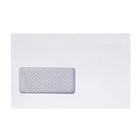 Staples - Enveloppes T4 avec rabats gommés, 5 3/4 x 9 po, 24 lb, blanc, paquet de 25-Enveloppe avec extrémité ouverte et rabat gommé activé par l'humidité pour garantir une bonne fermeture
