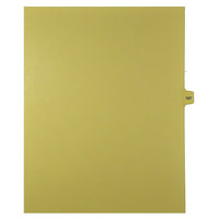 Mark Maker Legal Exhibit Index Tab Buff Single Tabs, 1/15th Cut, Letter Size, No Holes, Number 187, 25 Pack-Buff Single Tabs, 1/15th Cut