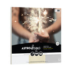 Astrodesigns 65lb Cover Paper - 12" W x 12" H - Sparkling Metallics - 3-Colour - 36 Pack-In this pack of 36 sheets, you will receive 9 sheets each of White Silver, White Gold and Champagne Pearl