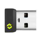 Logitech Bolt USB Receiver-Reliable, secure wireless: Designed for security and high performance, Logi Bolt delivers a strong and secure, no drop-off connection for up to 10 meters (33 feet), even in congested wireless environments. Compatible with: Windows, macOS, Linux, Chrome OS.