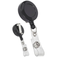 Staples Badge Reels - Black - 4 Pack-Klip'n'Pull makes access to secured areas fast and easy